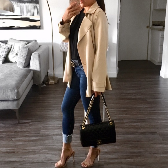 MELISSA BEIGE TRENCH COAT - Picture 4 of 6